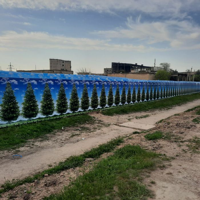 Банер  тент  сетка  ва  баннерларни  сотамиз  установка  киламиз.