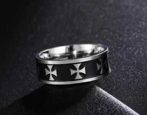 Тамплиерски Розенкройцер Масонски Пръстен Рицар Малтийски ЖелезенКръст