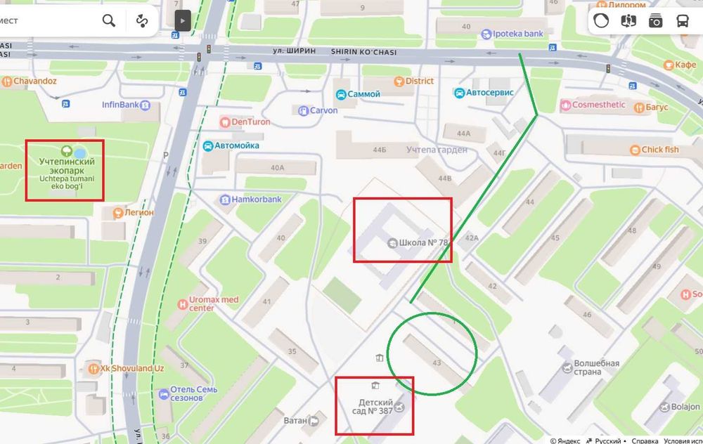 Аренда (ижара)га квартира 3/2/4 Тошкент Чилонзор 24.