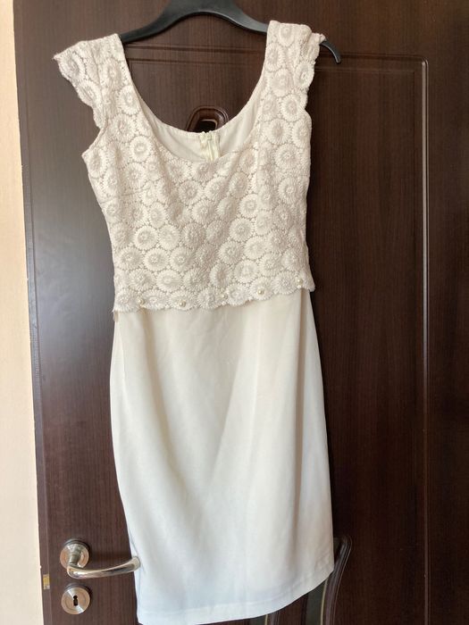 Rochie alba dama