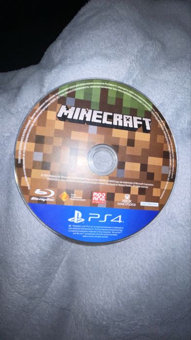 Диск майнкрафта пс 4