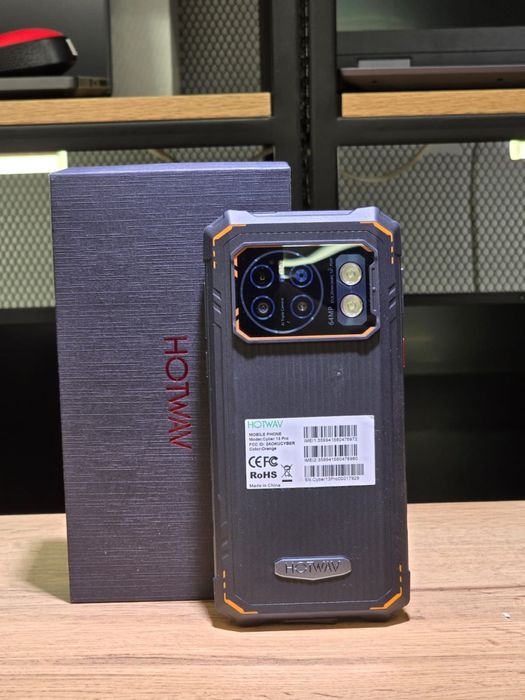 Смартфон, Hotwav Cyber 13 Pro, 12/256 Gb, цвет: оранжевый, 0578/10