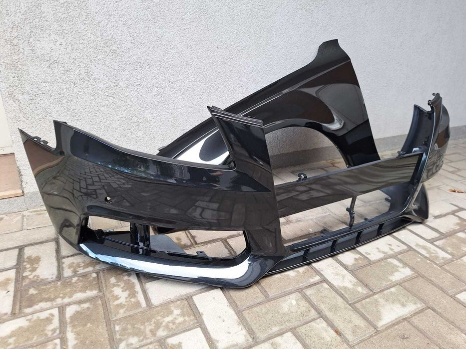 Bara & Aripa Fata Stanga Parcare Audi A4 B8 2007-2011 Vopsita Negru