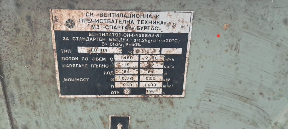 Промишлен вентилатор