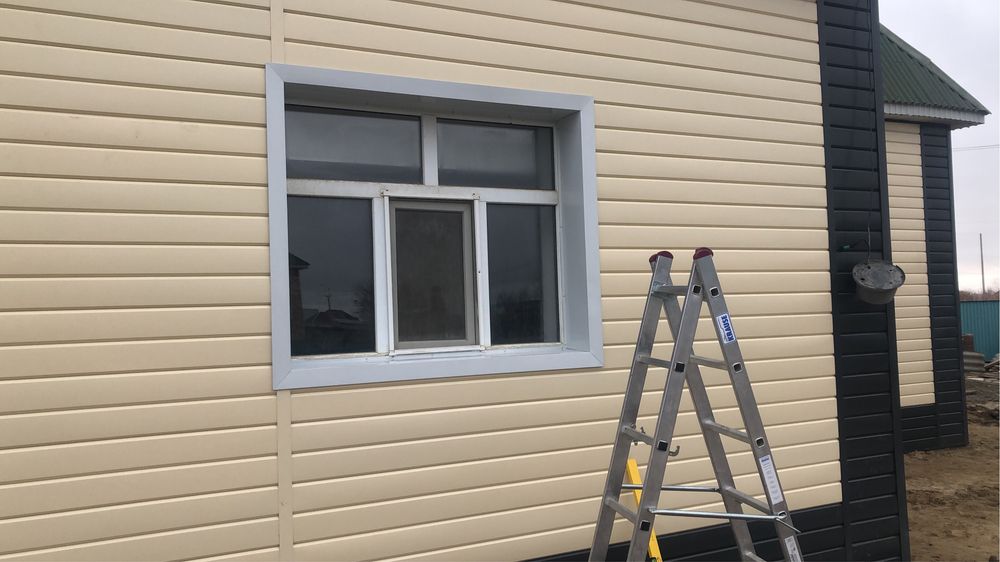 Сайдинг, суагар(водосток), карниз, декорпанель