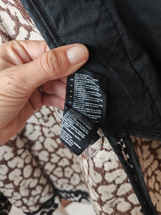 Палто на леопардов принт, р-р 34. H&M