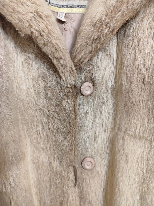 Haina Blana Naturala de Nutrie nr.46 (aprox. L)