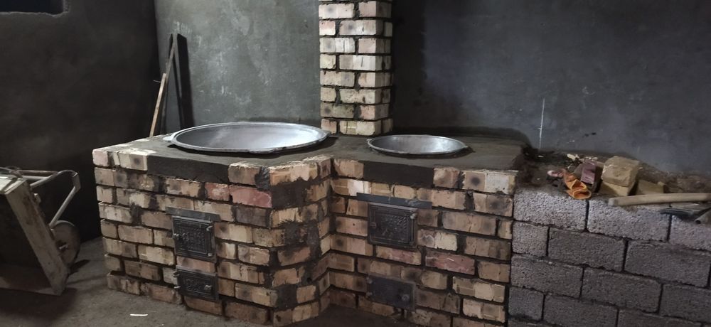 Делаю барбекю летний кухня