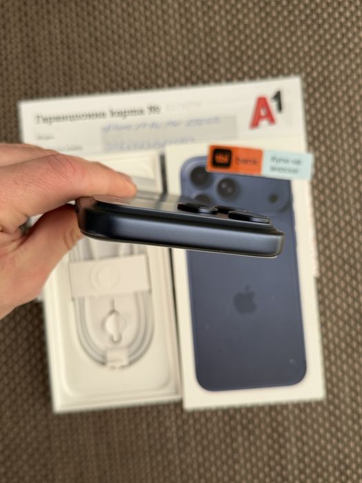 НОВ!*46€/м iPhone 17 Pro Max*Blue айфон 17 про макс