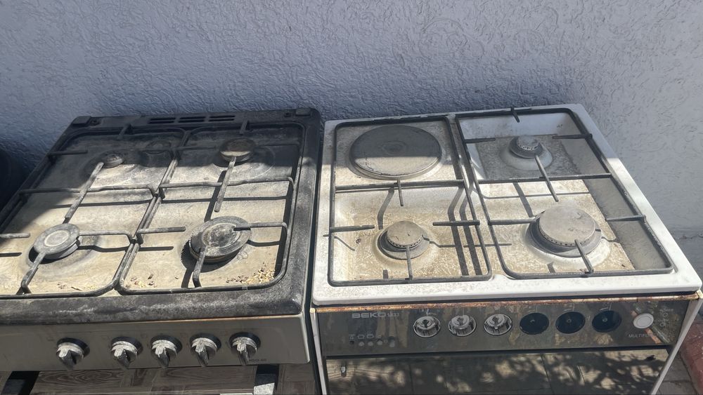 Газовая плита рабочая