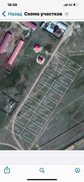 Участок в пригороде Астаны под ИЖС 10 сот.