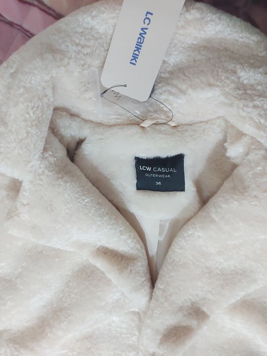 Тедди пальто новая.