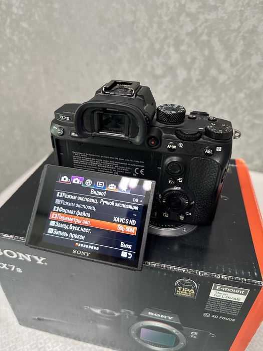 Sony a7 3 видеокамера