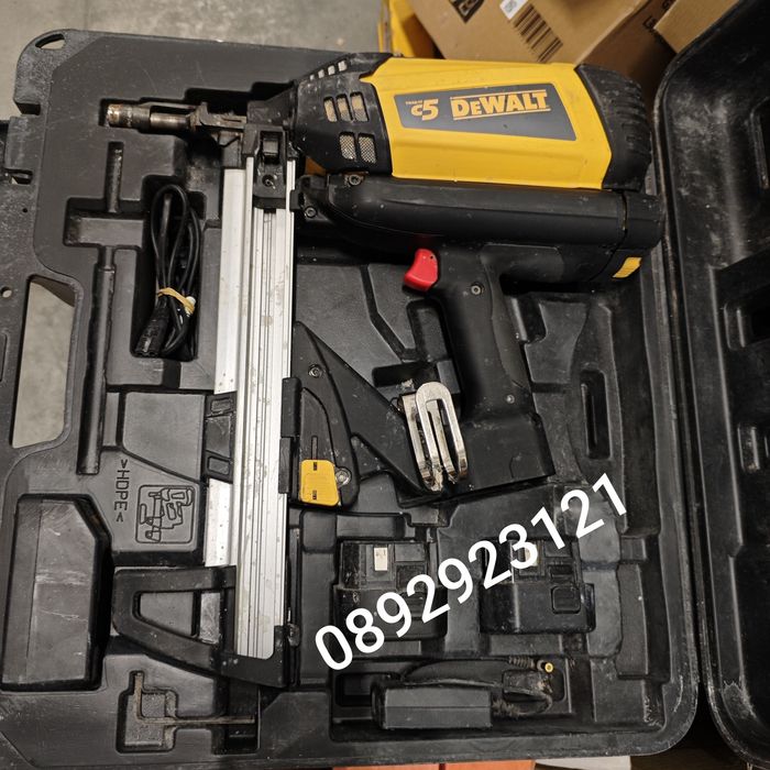 DeWalt C5 пистолет за пирони в метал, бетон  , гипсокартон сухо строителство