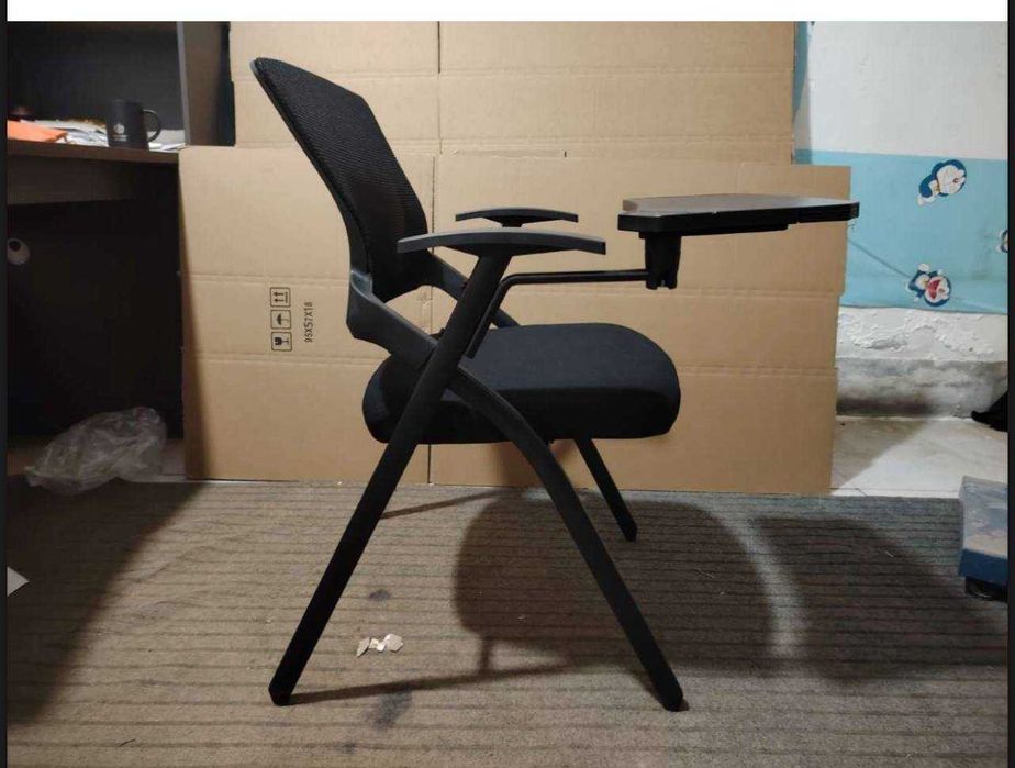 Многофункциональное офисное учебное кресло с откидной партой со склада