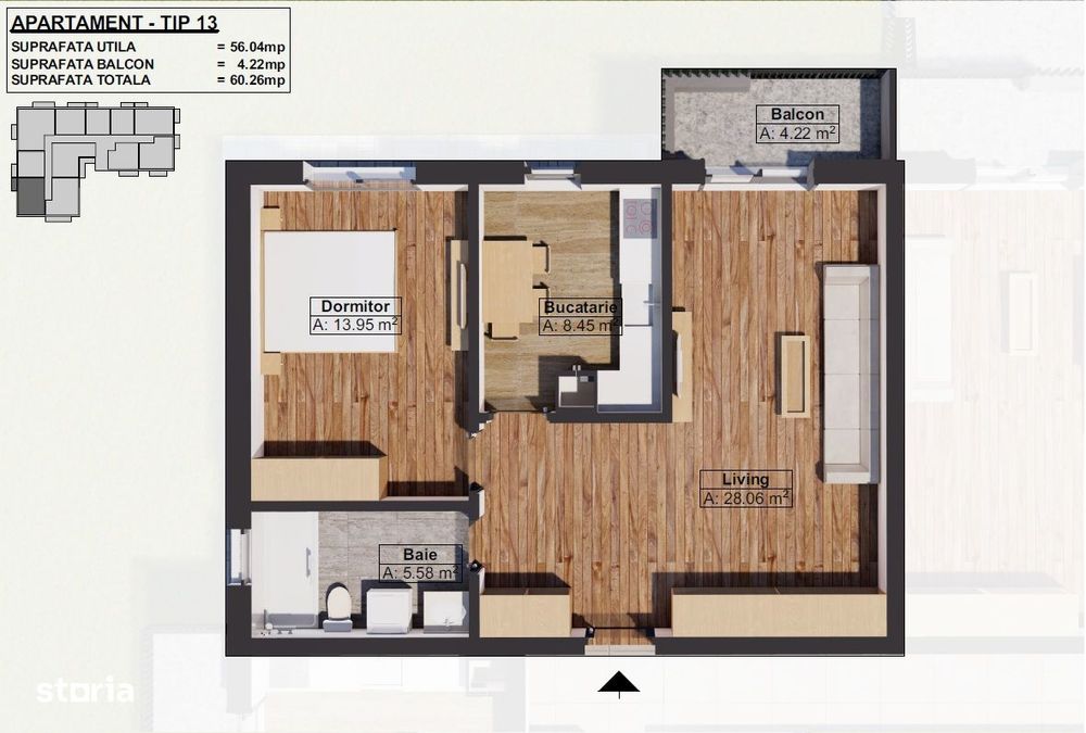 Apartament 2 camere | Dobroesti-Fundeni | Direct dezvoltator — fotografia 2