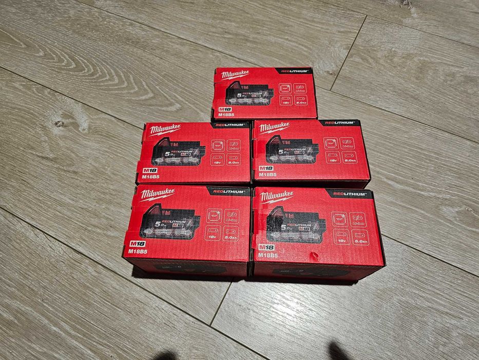 Baterie MILWAUKEE 5Ah originala noua sau folosita