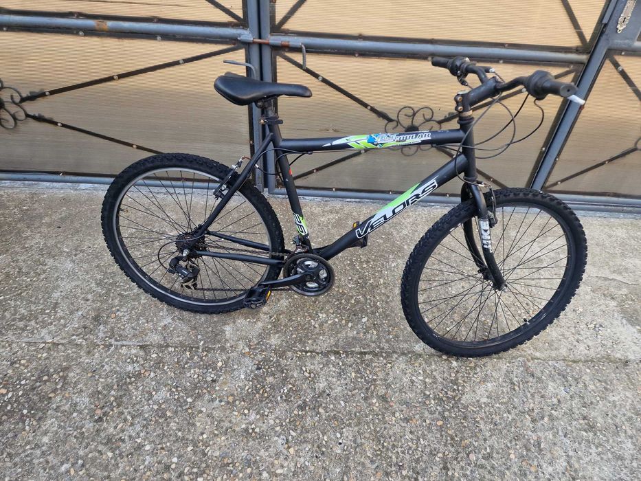 Bicicleta copii MTB Velors 26", verde/negru
