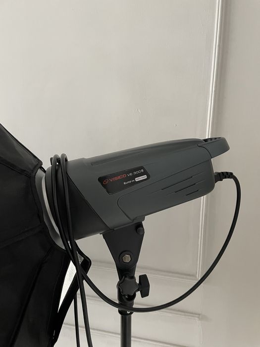 Импульсный свет и софтбокс