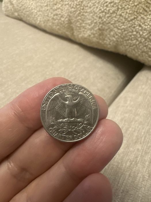 25 центов США 1991 года