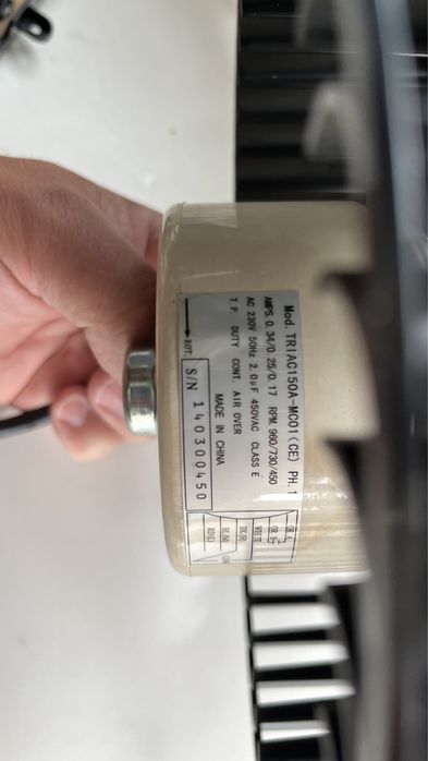 Ventilator cu 3 trepte pentru aparate