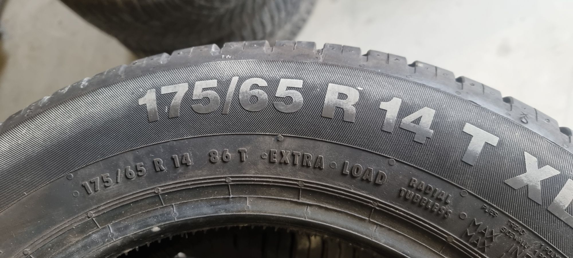 4бр Летни гуми 175/65/14 Continental гр. Нови пазар • OLX.bg