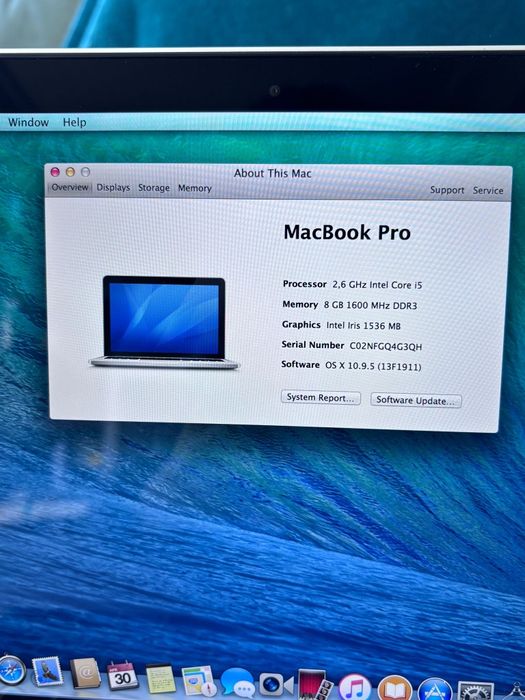Macbook Pro 13" retina 2013 - Stare perfecta