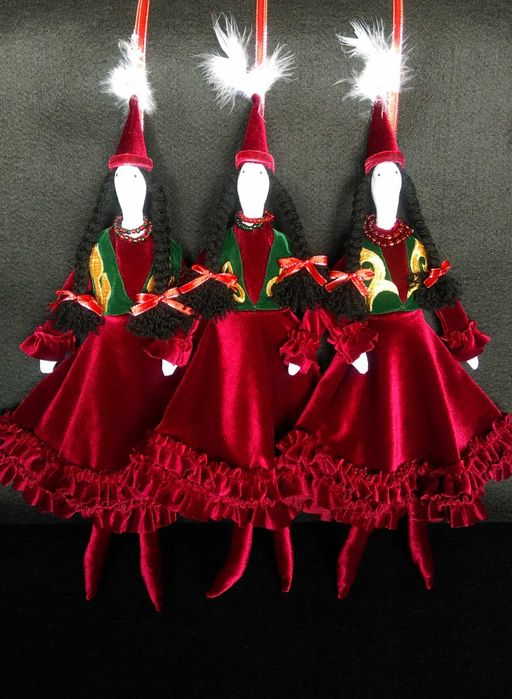 Казахские текстильные куклы