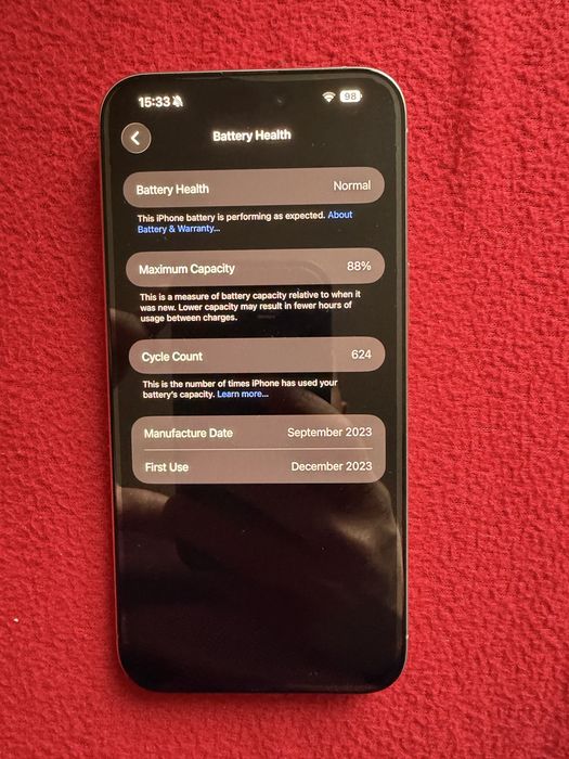 iPhone 15 Pro Max, 256GB, Natural Titanium