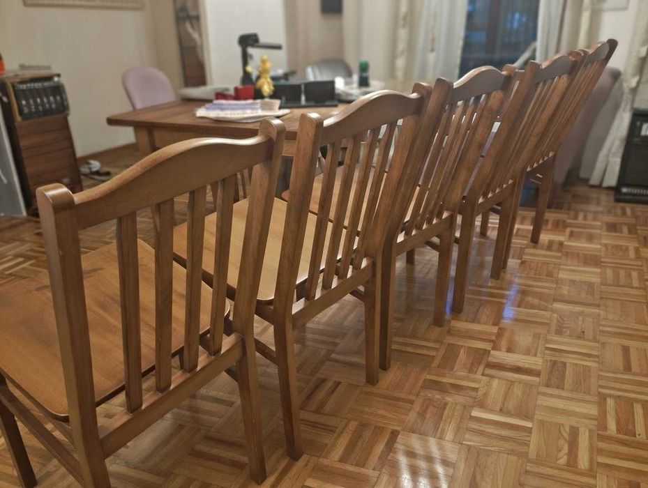 Стол и 6 стульев. Фирма Venta(Литва)