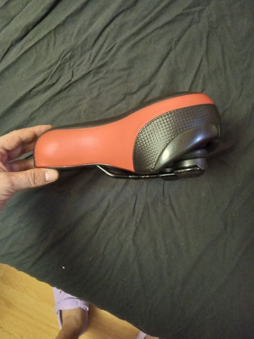Sa bicicleta piele