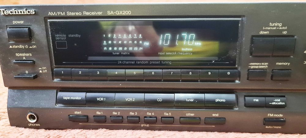 Technics SA-GX200 amplituner 2X60W pe 8 Ohm