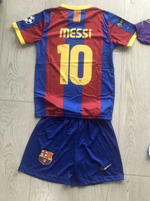 Детски РЕТРО екипи Барса Меси 10 и Реал М Роналдо 7