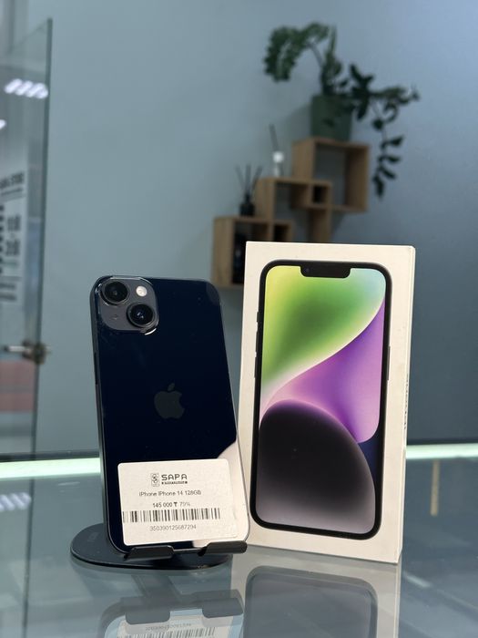айфон 14 128гб черный