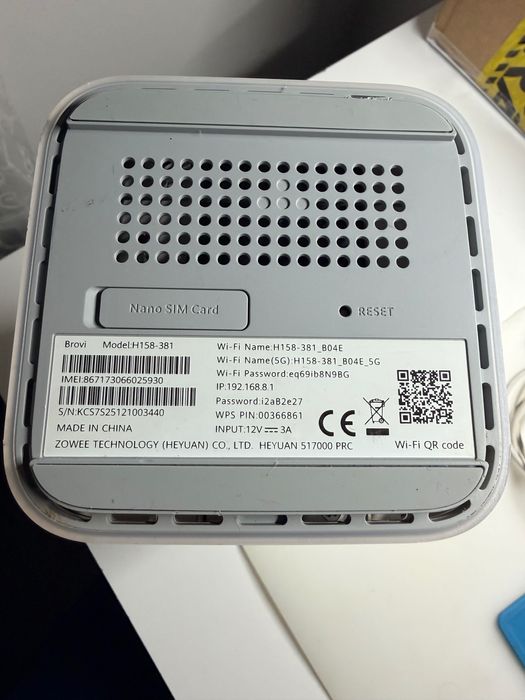 Router 5G model H158-381