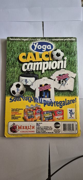 Album de colectie Merlin iCalcio 98--in folie (90%complet)