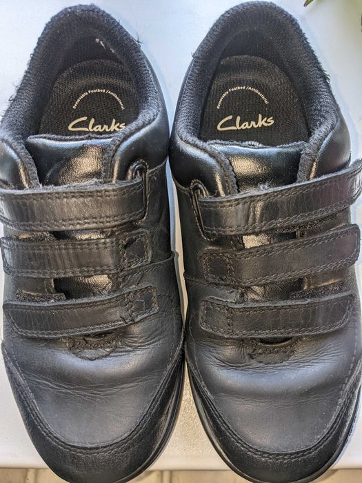 Кожаные полуботинки Clarks. Размер 31