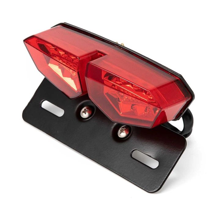 Стоп за мотор с вградени мигачи, универсален,  габарит