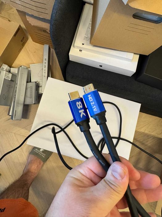 Lot 17 cabluri video: 12x HDMI (3x 8K60, 2x Delock 90°) + 4x DisplayPort + USB-C to DP