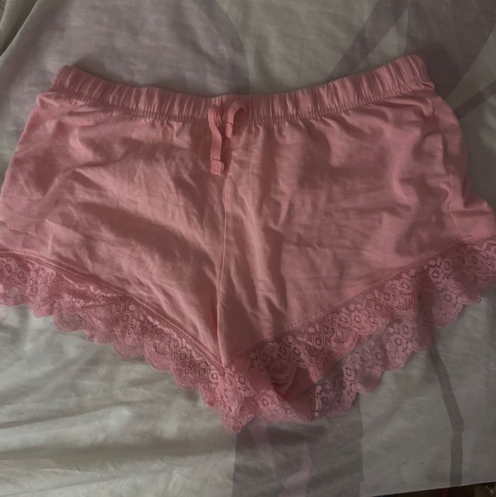 Розова къса пижама