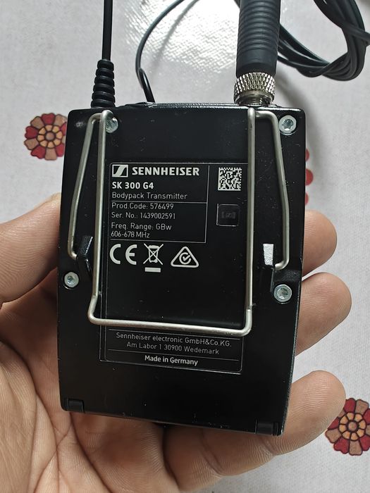 Sennheiser SK 300 G4 Lavalieră prețul este pentru o bucată