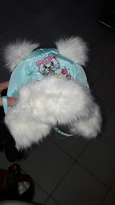 Детский Куртка зимный и бөрік