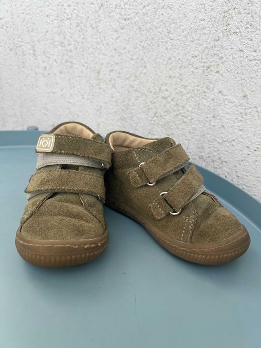 Детски обувки/боти в цвят шам фъстък Колев и Колев, номер 21