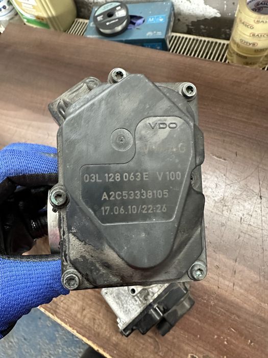 Clapeta acceleratie audi a4 a5 a6 passat tiguan golf 2.0tdi cba caga