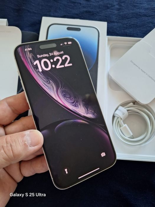 Iphone 14 pro  Silver Безупречно състояние 86%