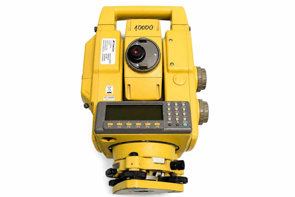 Stație totală Topcon GPT-8203A cu trepied profesional