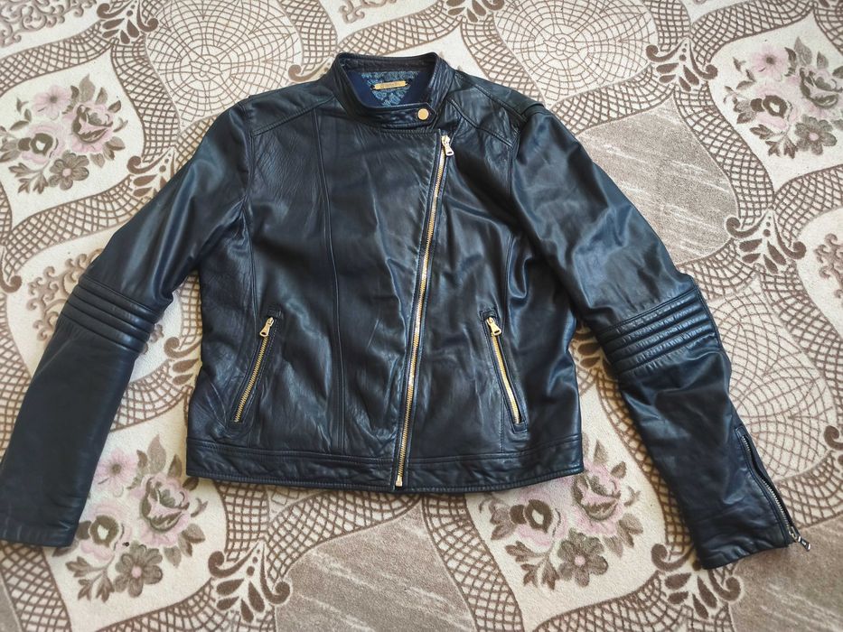 Кожено яке Massimo dutti
