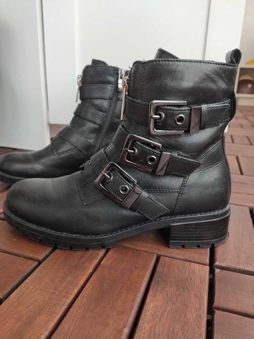 Ghete piele Gino Rossi 36 Stare foarte buna