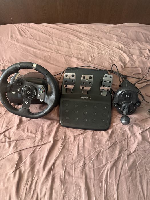 Volan gaming logitech g920 cu schimbator