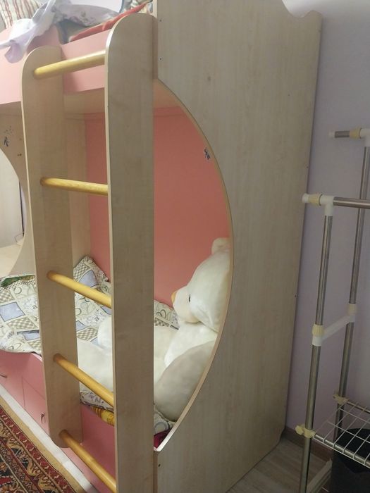 Детский стул, шкаф, кровать 3в1